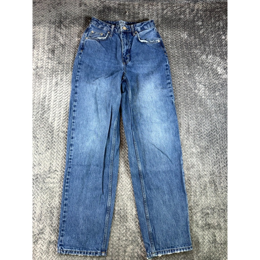 BDG Urban Outfitters Jeans Womens 26 Blue Denim High Rise Baggy Straight Leg
